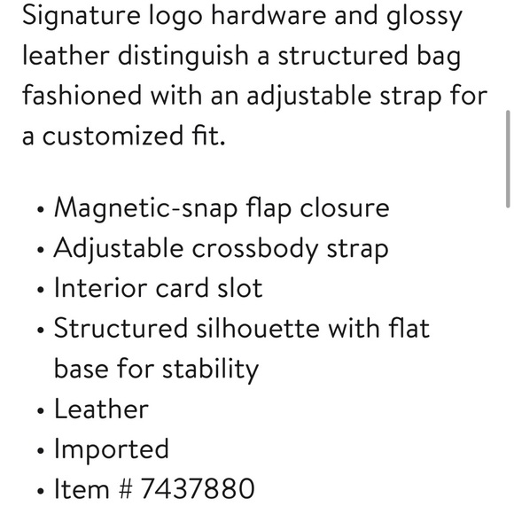 Tory Burch Brown Crossbody Bag with Gold Logo - Picture 4 of 6